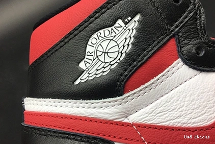 263 555088-061 BLACK AIR JORDAN Fashionable WHITE 1 RED GYM 0905